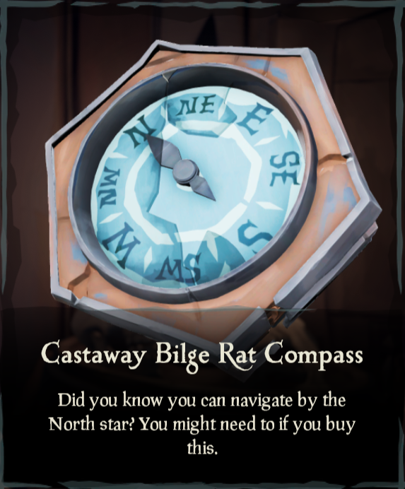 Castaway Bilge Rat Compass Sea of Thieves Wiki