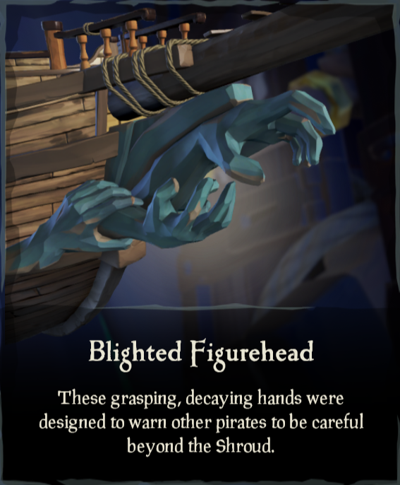 Blighted Figurehead Sea of Thieves Wiki