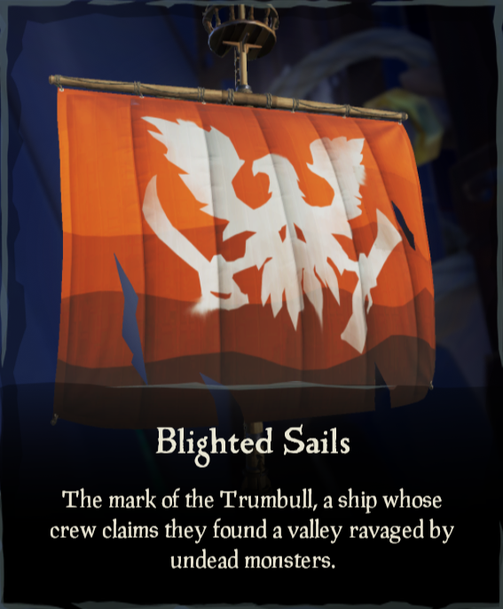 Blighted Sails Sea of Thieves Wiki