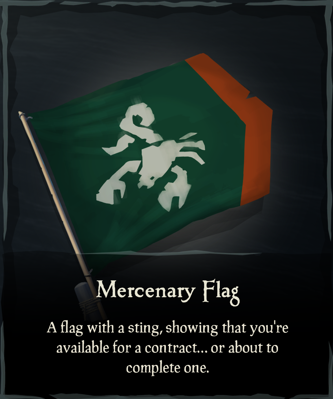 Mercenary Flag Sea of Thieves Wiki