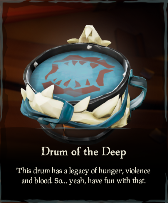 Drum of the Deep Sea of Thieves Wiki
