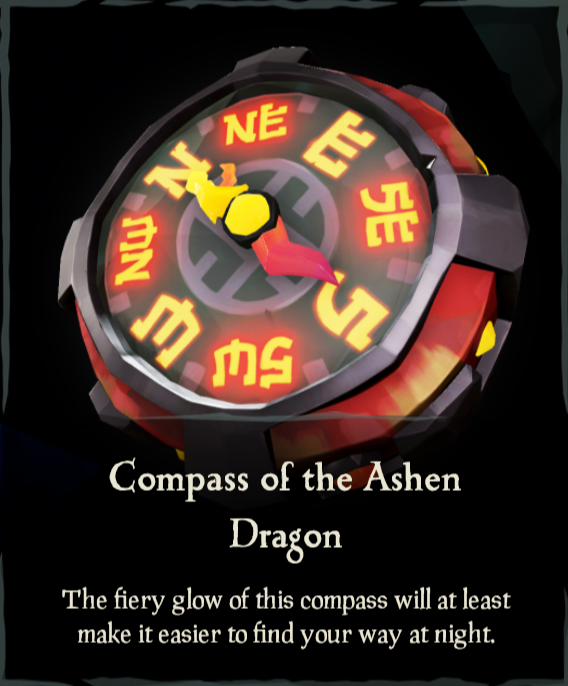 Compass of the Ashen Dragon Sea of Thieves Wiki