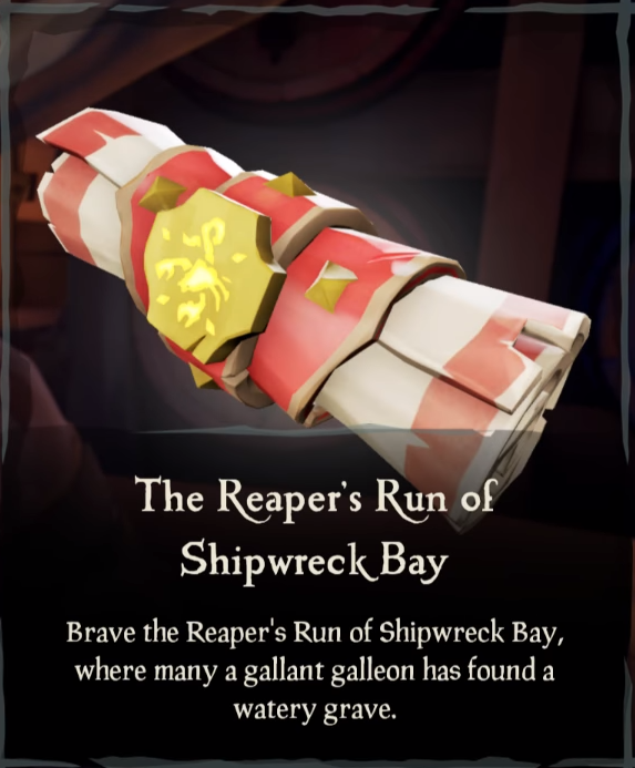 The Reaper's Run of Shipwreck Bay Sea of Thieves Wiki