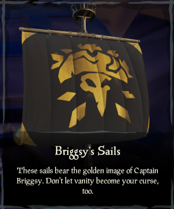 Briggsy's Sails - Sea of Thieves Wiki