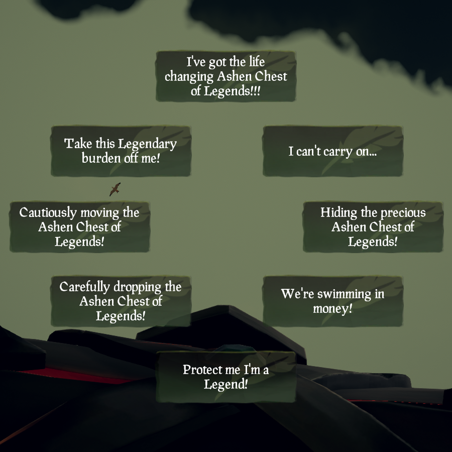 Ashen Chest of Legends Sea of Thieves Wiki