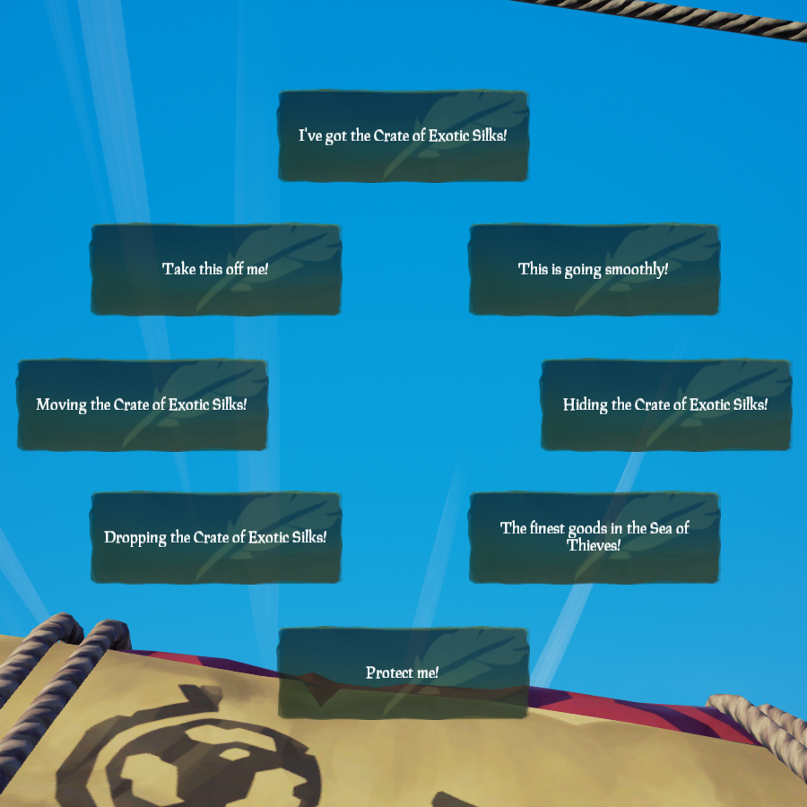 Crate of Exotic Silks Sea of Thieves Wiki