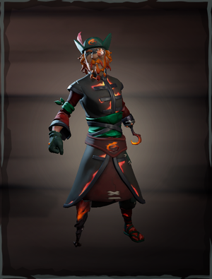 Ashen Dragon Set Sea Of Thieves Wiki