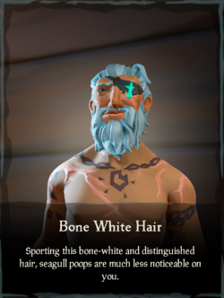Bone White Hair Sea Of Thieves Wiki
