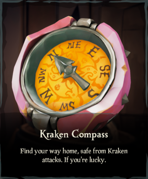Kraken Compass Sea of Thieves Wiki