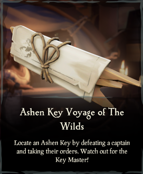 Ashen Key Voyage of The Wilds Sea of Thieves Wiki
