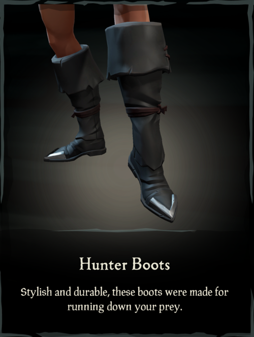 Hunter Boots Sea of Thieves Wiki
