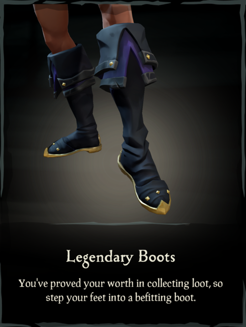 Legendary Boots Sea of Thieves Wiki