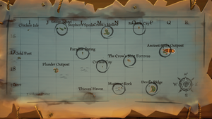 sea thieves map table legend wiki