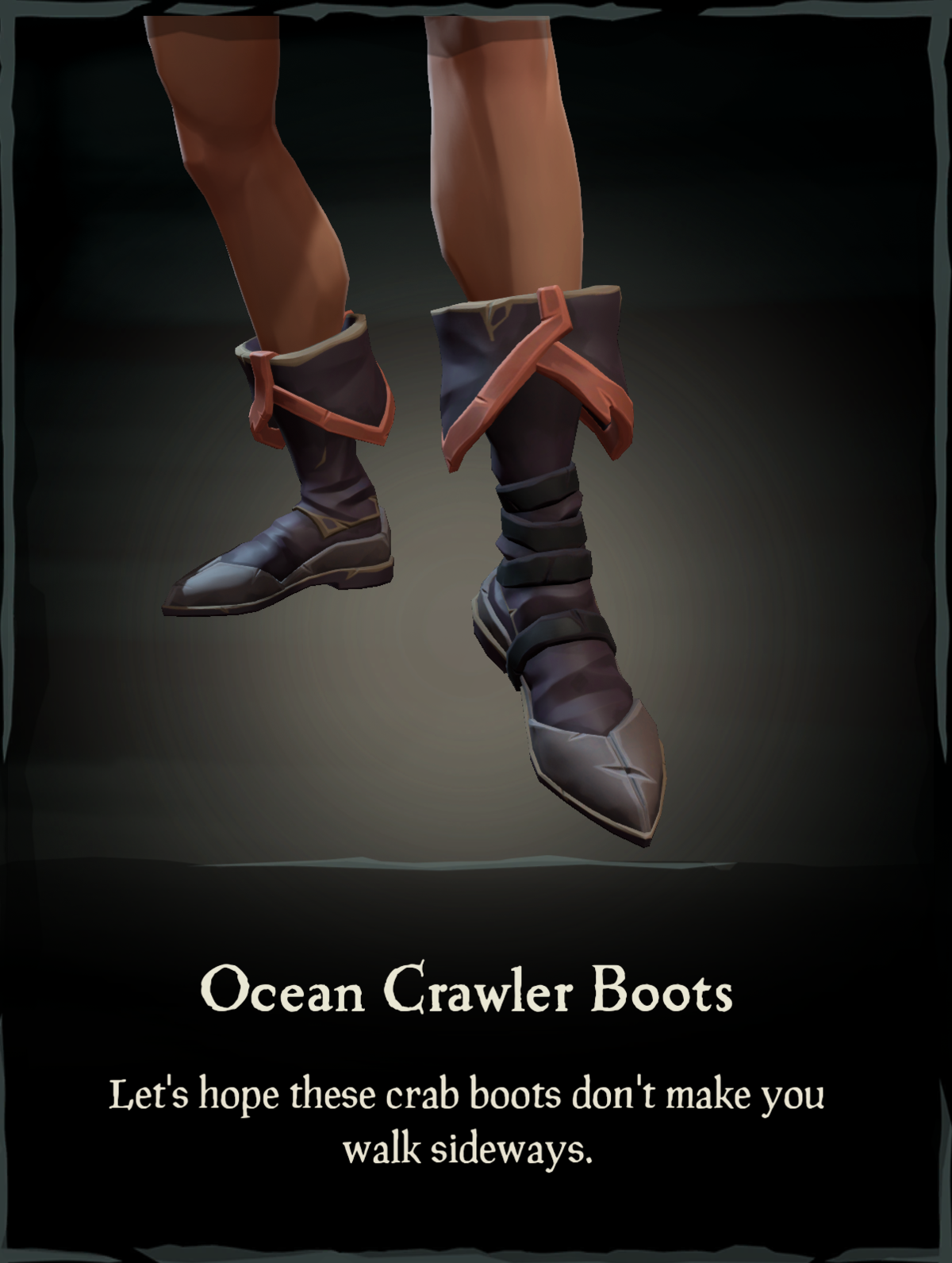 Ocean Crawler Boots Sea of Thieves Wiki