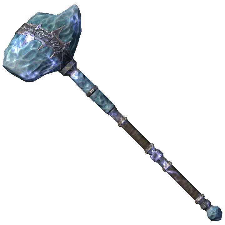 Stalhrim Warhammer of Thunderbolts Skyrim Wiki