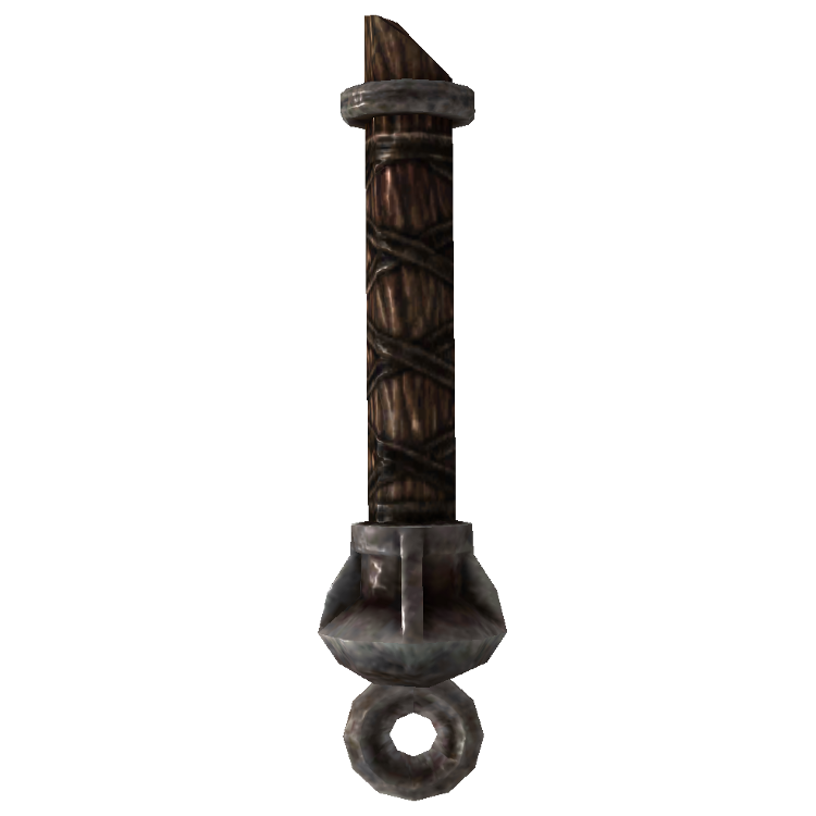 Broken Iron Mace Handle Skyrim Wiki