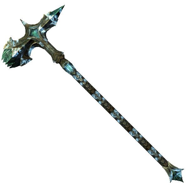 Glass Warhammer of Ice Skyrim Wiki