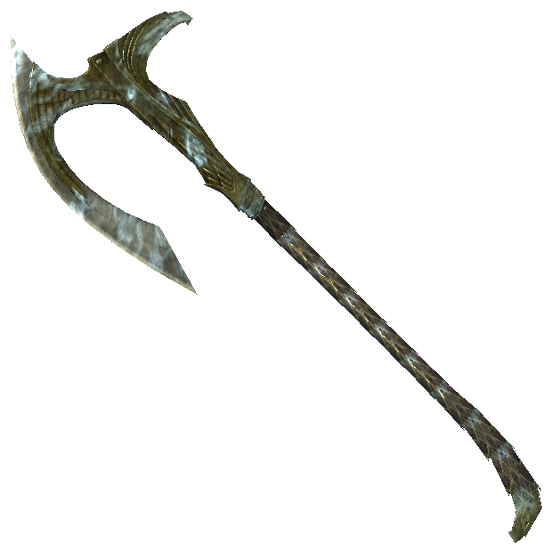 Elven Battleaxe of Ice Skyrim Wiki