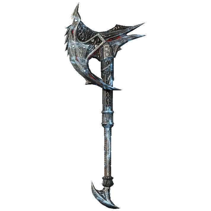 Daedric War Axe of Blizzards Skyrim Wiki