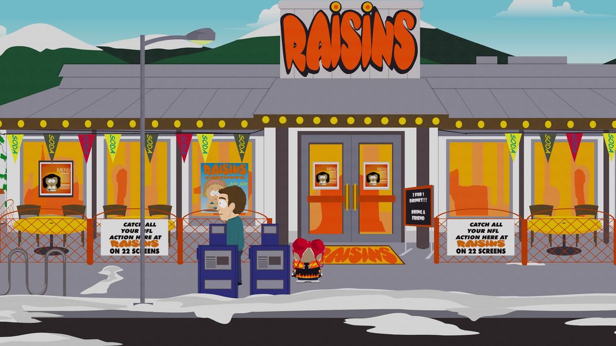 Raisins South Park The Fractured But Whole Wiki