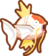 Orange Forehead