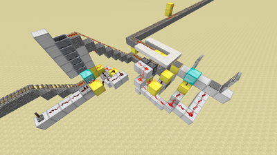 Schleusengleis (Redstone) – Minecraft Technik Wiki