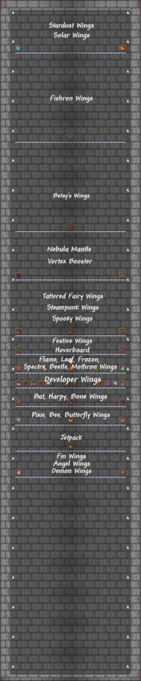 Wings The Official Terraria Wiki