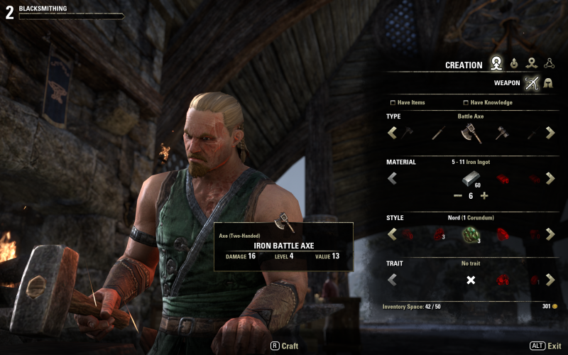 Blacksmithing TESO Wiki The Elder Scrolls Online