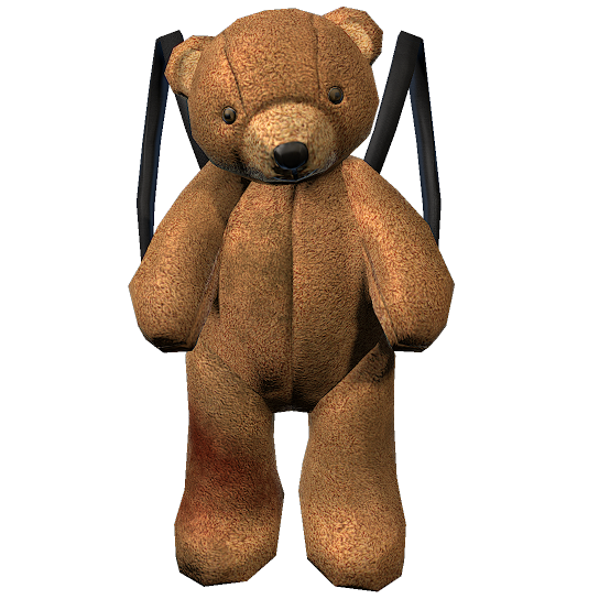 vintage teddy bear backpack