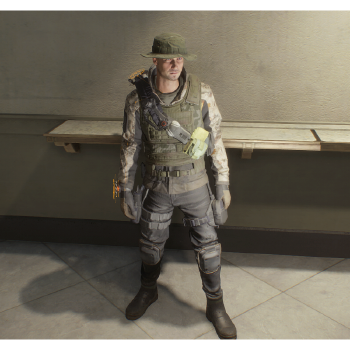hunter outfit the division