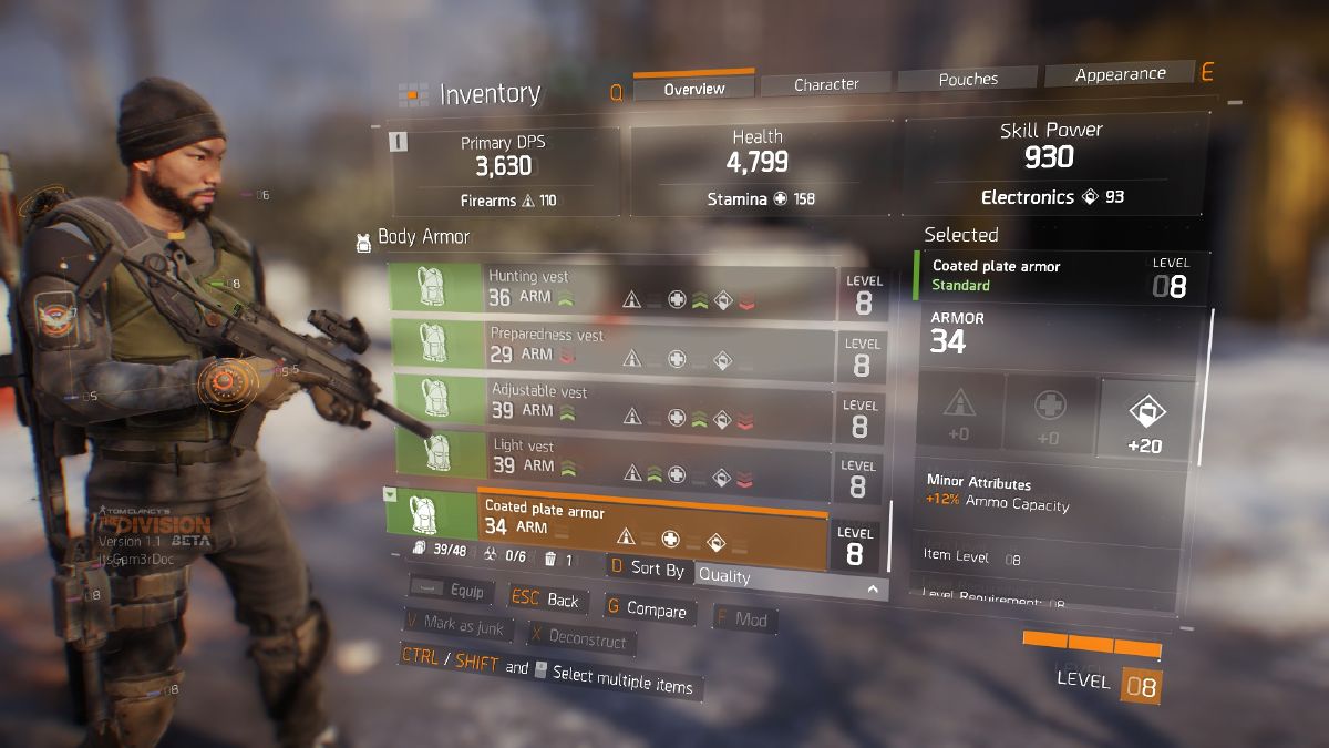 Coated Plate Armor The Division Wiki