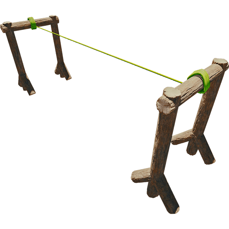 Freestanding Zipline Official The Forest Wiki