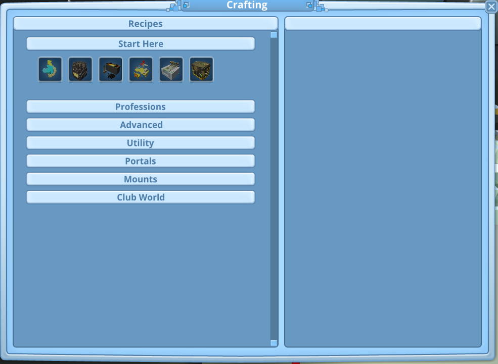 Crafting Bench Trove Wiki