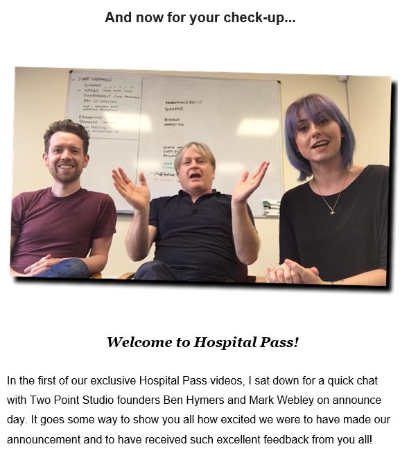 Hospital Pass Healthcheck Update 1 Two Point Hospital Wiki