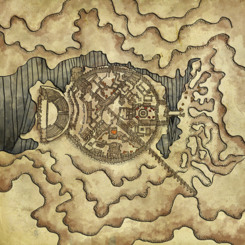 Map of Loc Muinne