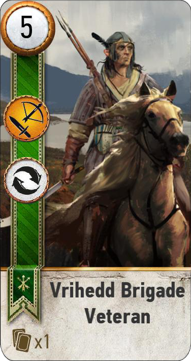 Vrihedd-Brigade (Gwint-Karte) – Offizielles Hexer Wiki - Charaktere