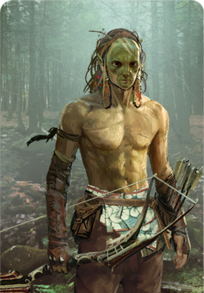 elven skirmisher gwent card the official witcher wiki cards index