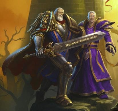 Anduin Lothar ve Khadgar