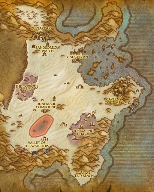 Dunemaul Fossil Ridge Wowpedia Your wiki guide to the World of Warcraft