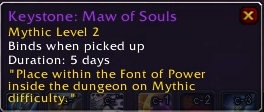 Mythic Wowpedia Your Wiki Guide To The World Of Warcraft Mythic Keystones