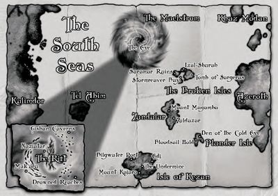 World of warcraft south seas expansion map