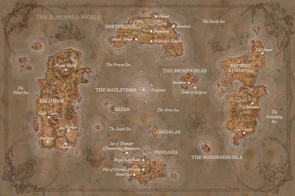 Wow Mop Map