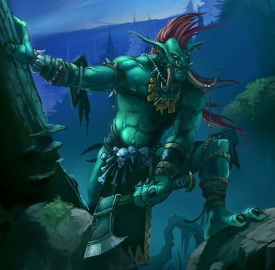 Forest troll - Wowpedia - Your wiki guide to the World of Warcraft