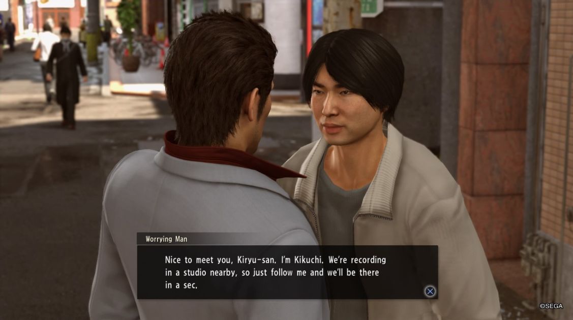 File:Kazuma Kiryu, Professional Voice Actor 3.jpg - Yakuza ... Takaya kuroda to the left, kiryū kazuma to the right.
