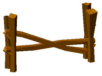 Broken Wooden Fence - Ylands Wiki