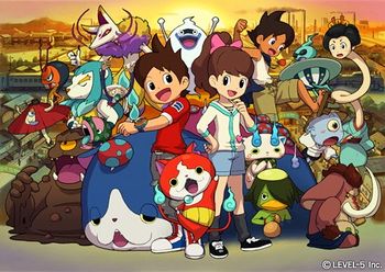 Yo-kai watch main characters.jpg