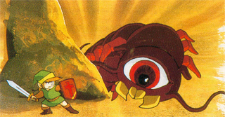 TLoZ Link Fighting Lanmola Artwork.png